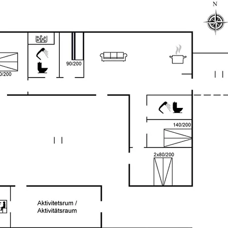 Nyaraló Claus - 500m From The Sea By Interhome